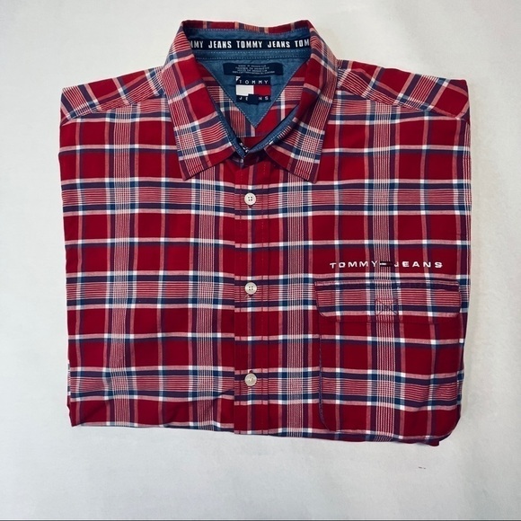 TOMMY HILFIGER XL CASUAL BUTTON DOWN - Picture 2 of 7